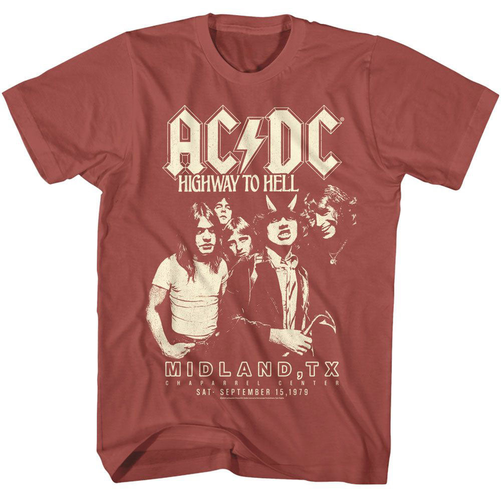 AC/DC AC/DC Hth Texas T-shirt