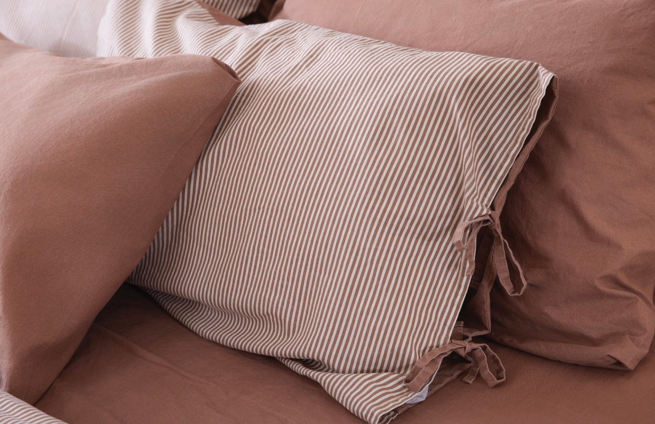 Cloud Cotton Duvet Cover Terra