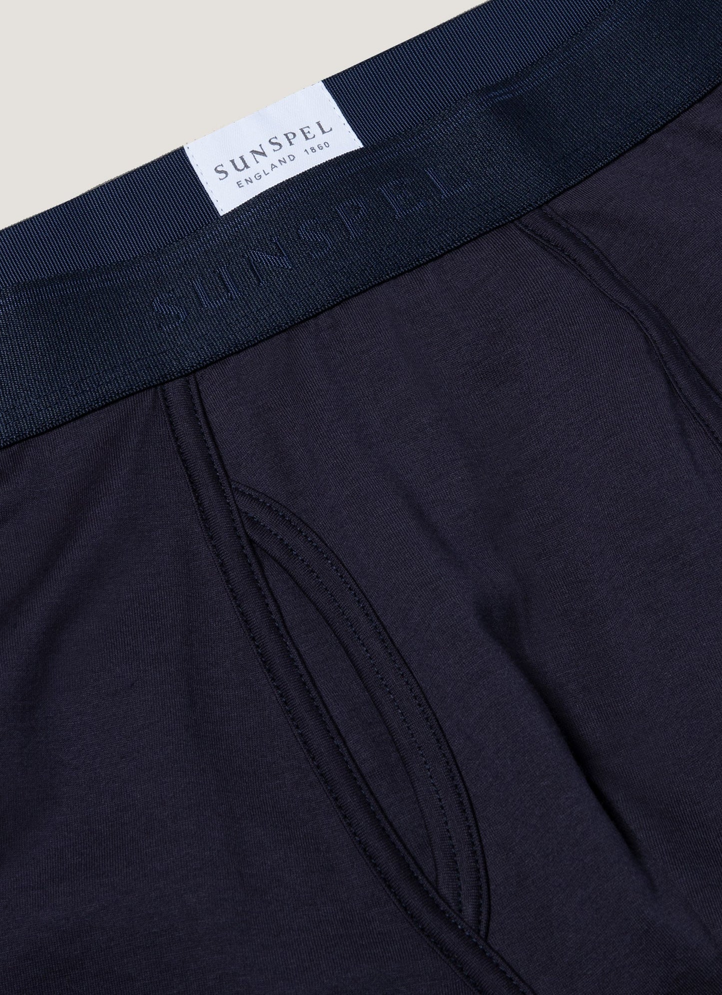 Mens Superfine Cotton Trunks In Navy Mtru4619 Buaa