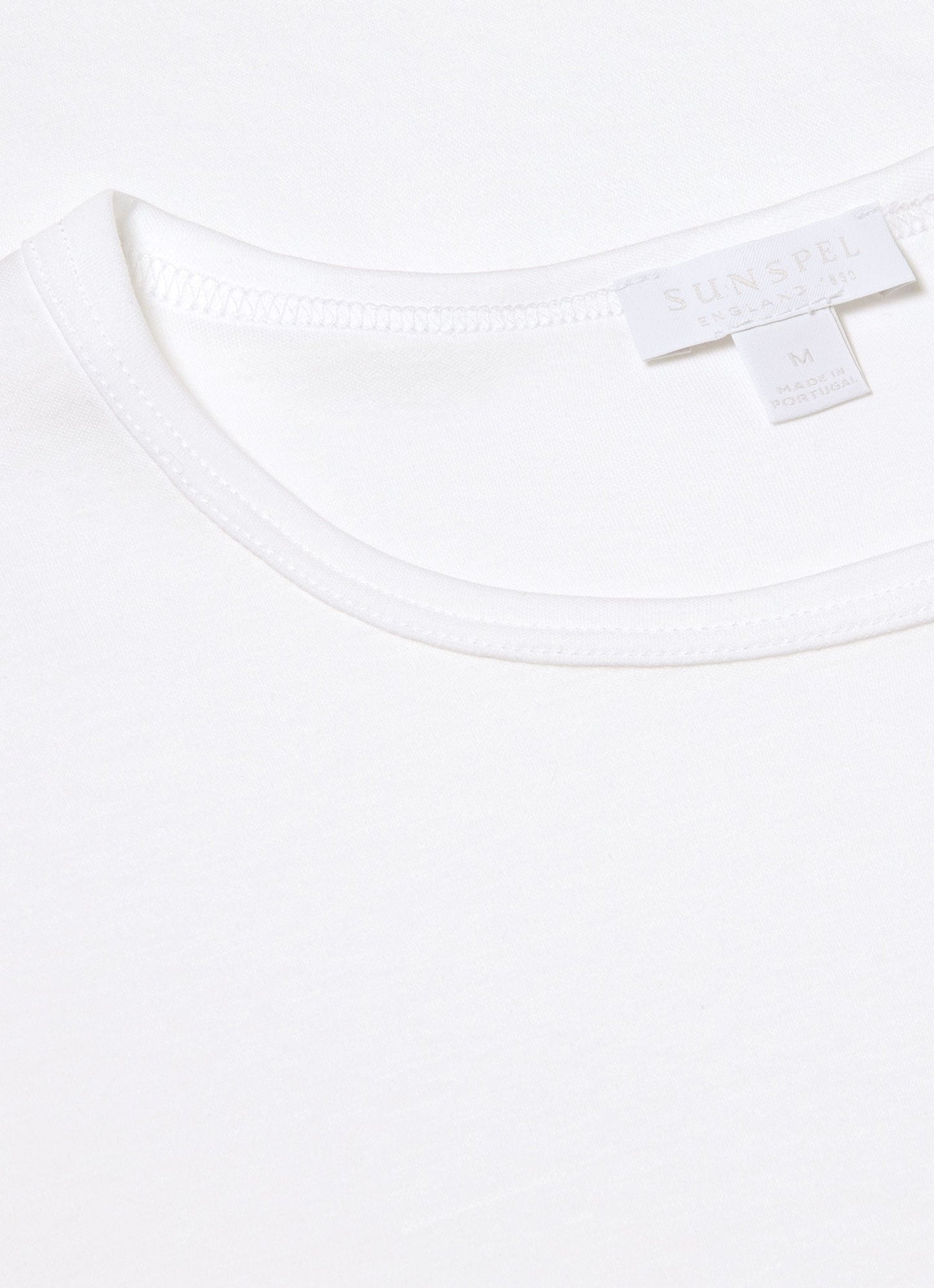 Mens Sea Island Crew Neck T Shirt Mtsh4000 White