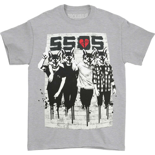 5 Seconds Of Summer Fox Heads T-shirt