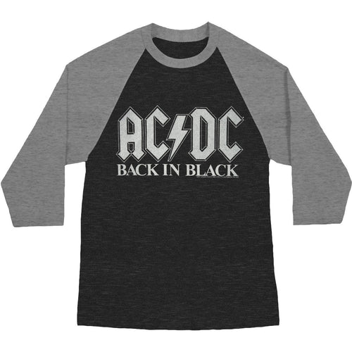 AC/DC Back In Black Baseball Jersey