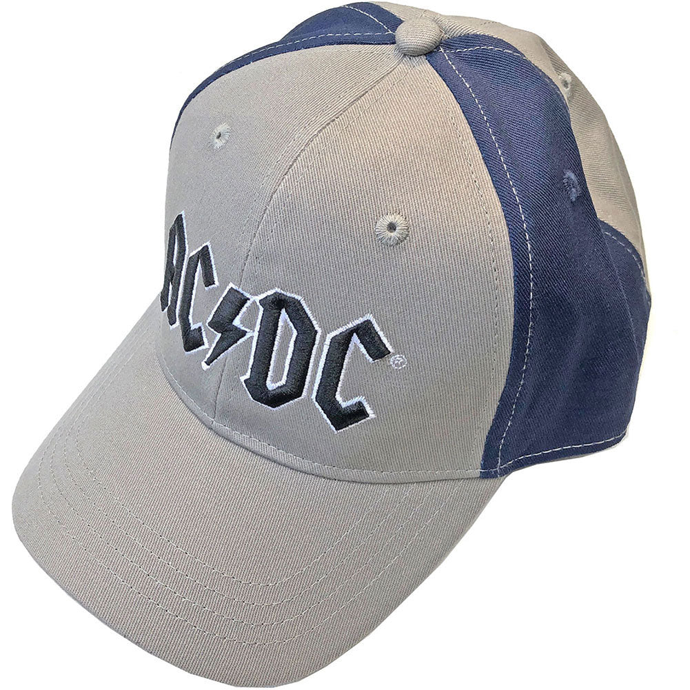 AC/DC Black Logo (2 Tone) Baseball Cap
