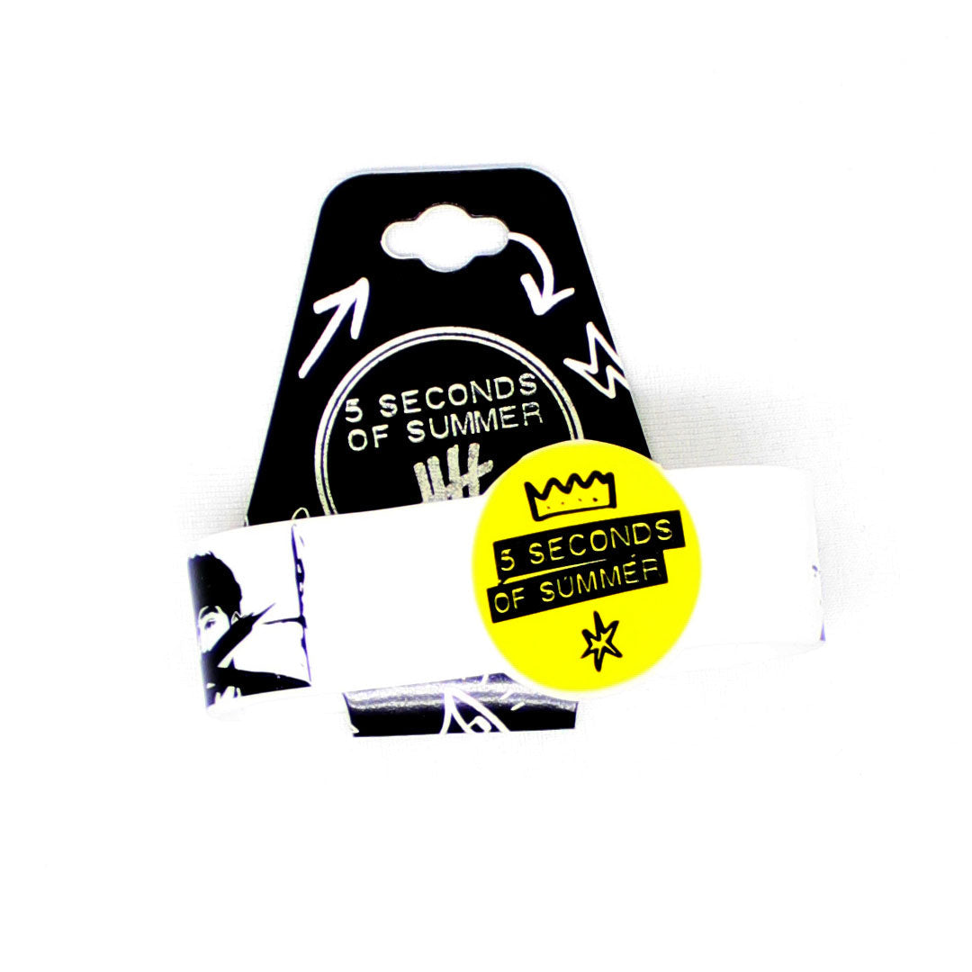 5 Seconds Of Summer Rubber Bracelet