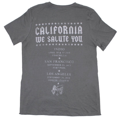 AC/DC California We Salute You 2015 Tour Tee Junior Top