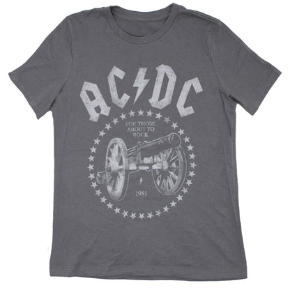 AC/DC California We Salute You 2015 Tour Tee Junior Top