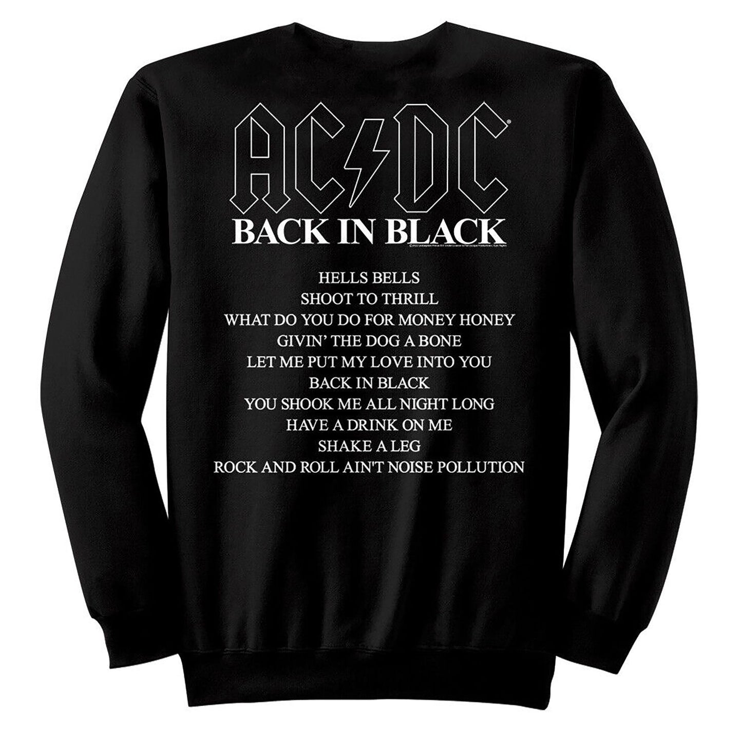 AC/DC AC/DC Bnb Album Sweatshirt