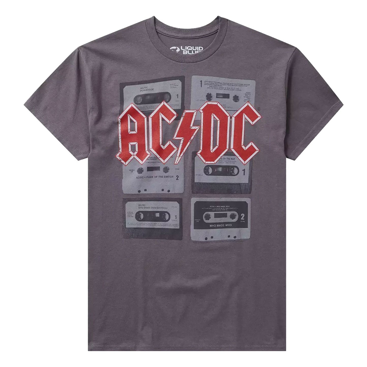 AC/DC Cassettes T-shirt