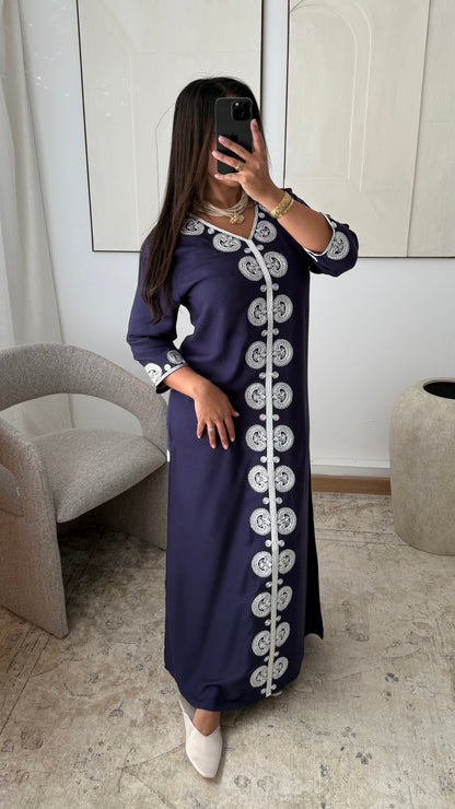 Robe de maison I Bleu marine