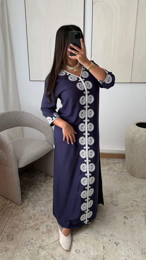 Robe de maison I Bleu marine