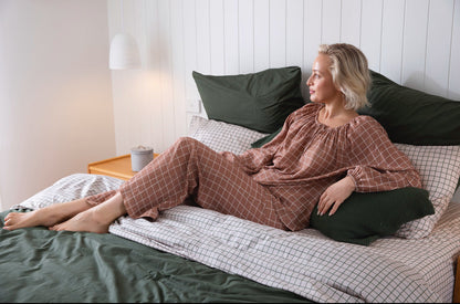 Cloud Cotton Duvet Cover Fern