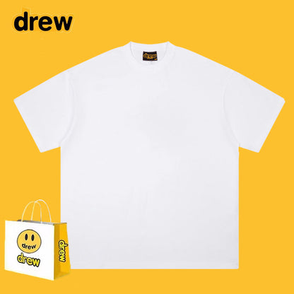 Drew T-shirts Printed Short Sleeve Loose round Neck