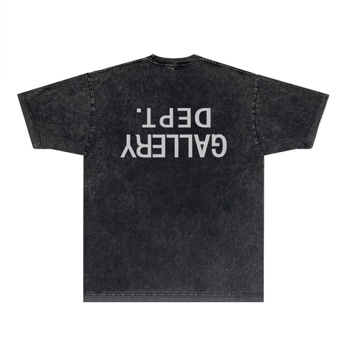 Gallery Dept T Shirts Tee Shirt Washed and Worn Short Sleeve T-shirt Blouse