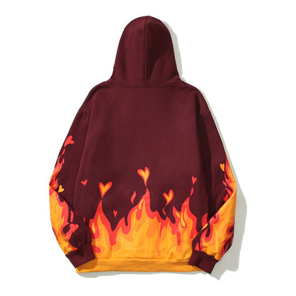 Drew House Hoodie Unisex Loose Casual Fleece Hoodie