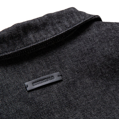 Fear Of God Essentials Denim Work Jacket - Vintage Black