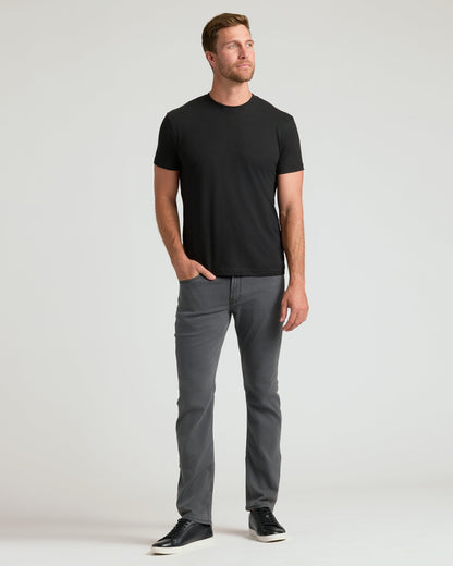 Black Classic Crew Neck
