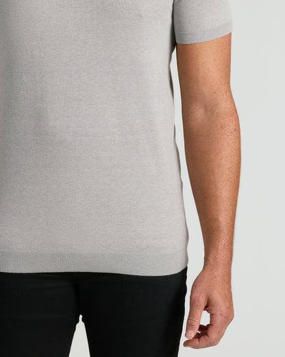 Heather Gray Tall Dressy Polo
