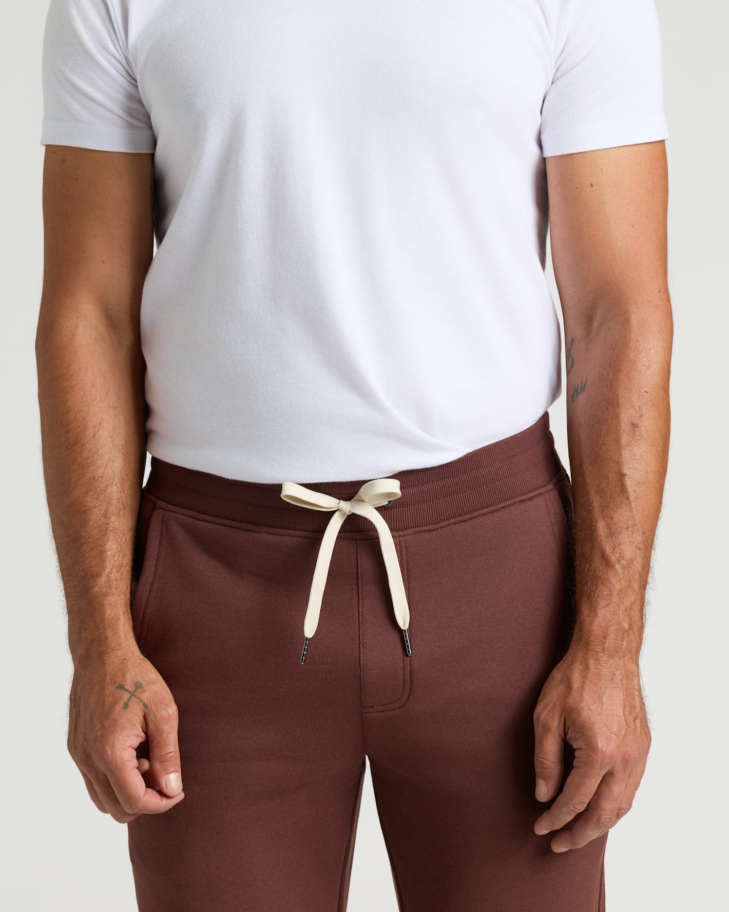 Carob Fleece French Terry Joggers