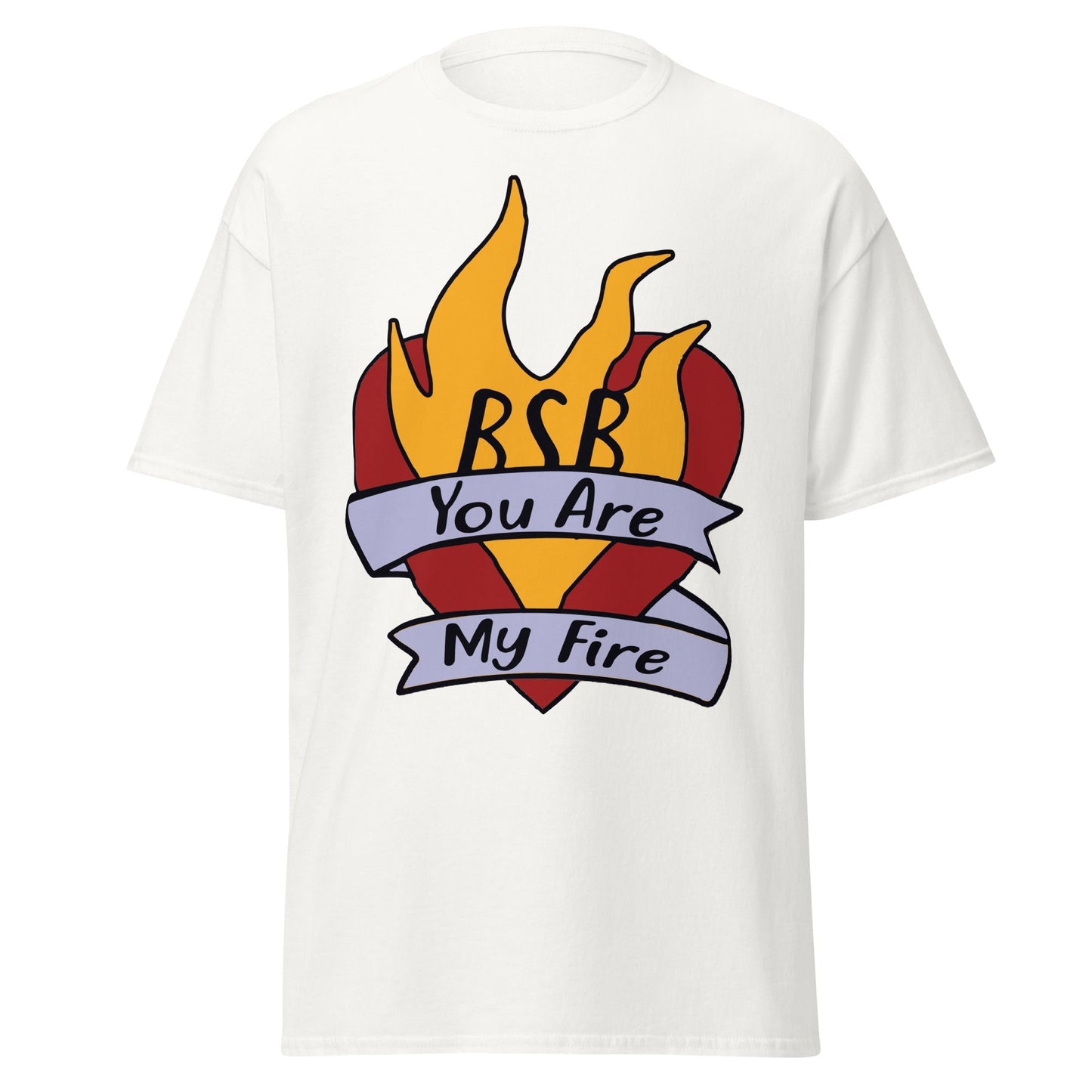 - Backstreet Boys - Hand Sketched Fire T-Shirt