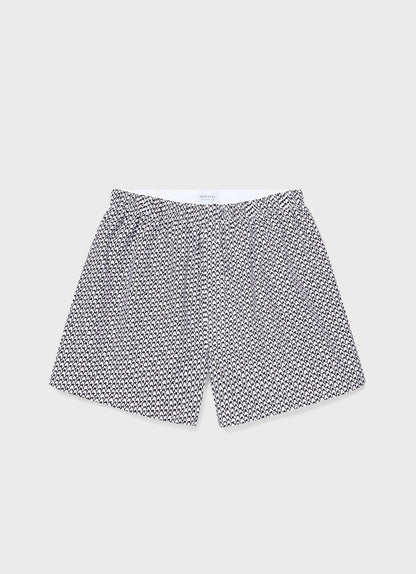 Mens Printed Boxer Shorts In Penguin Colony