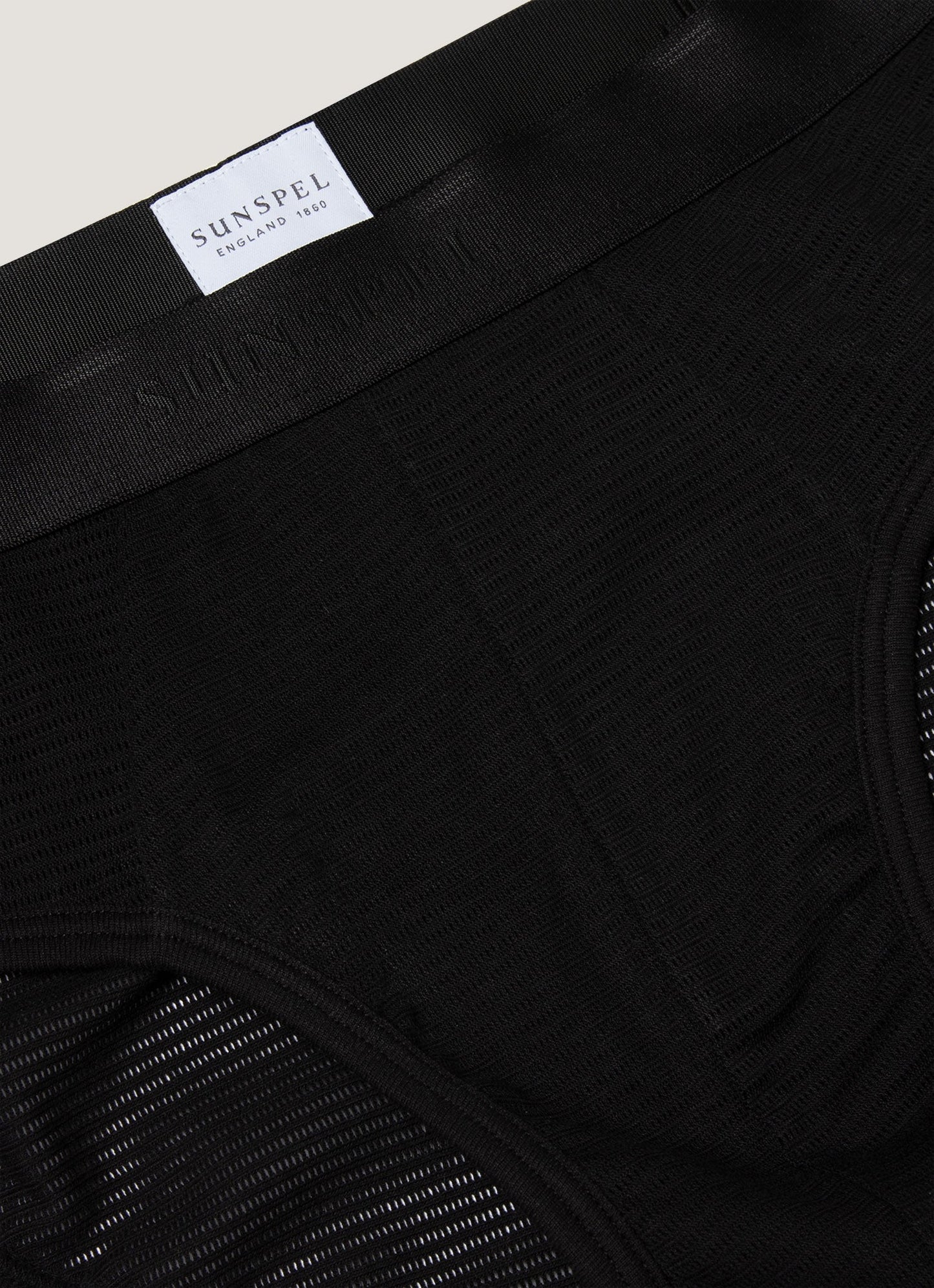 Mens Cellular Cotton Briefs In Black Mbrf4519 Bkaa