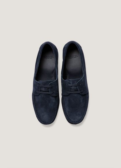 Mens Moccasin In Navy Mftw9492 Buaa