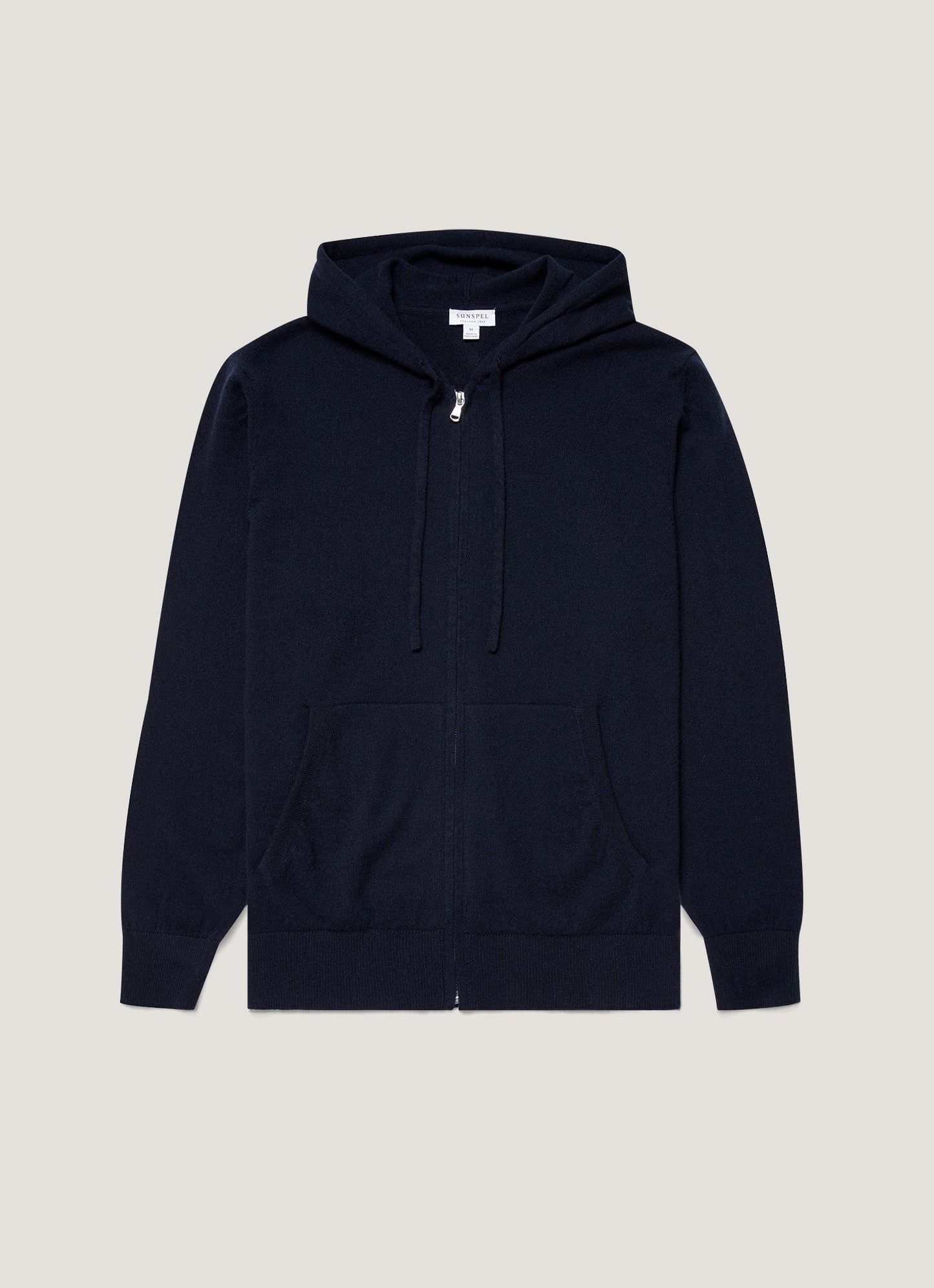 Mens Cashmere Hoodie In Navy Mhod8300 Buaa