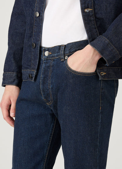 Mens Slim Fit Jean Denim Rinse Wash