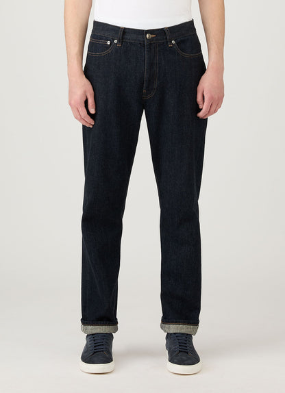 Men S Japanese Selvedge Jean In Dark Rinse Selvedge Denim Mjea3906 Busv