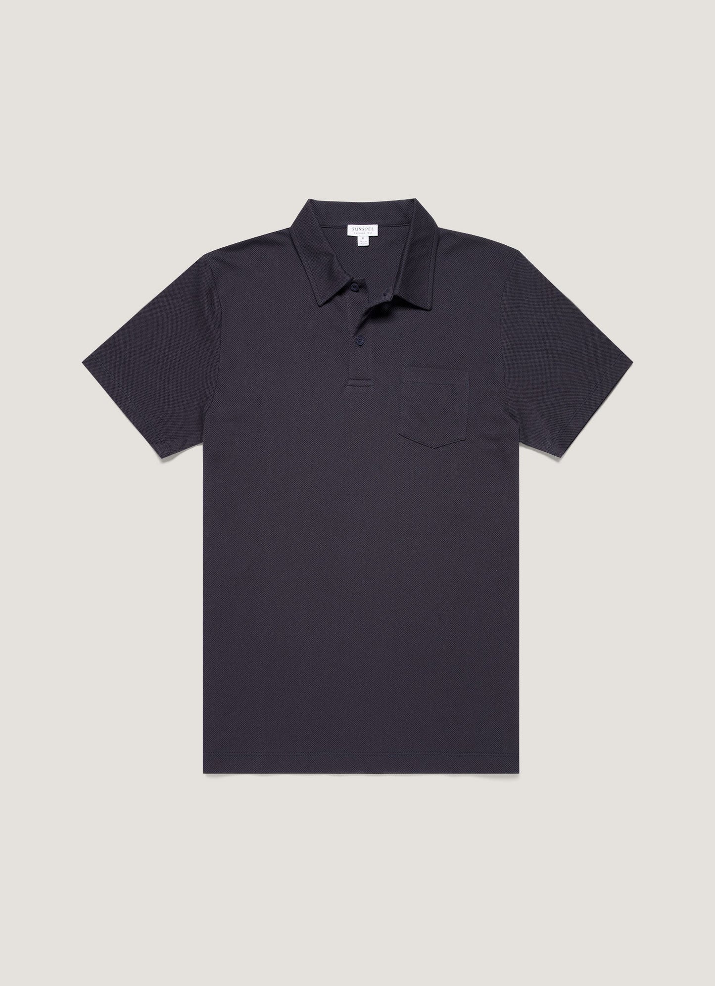 Mens Cotton Riviera Polo Shirt Navy Mpol1026