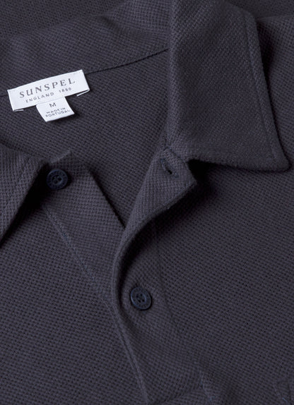 Mens Cotton Riviera Polo Shirt Navy Mpol1026