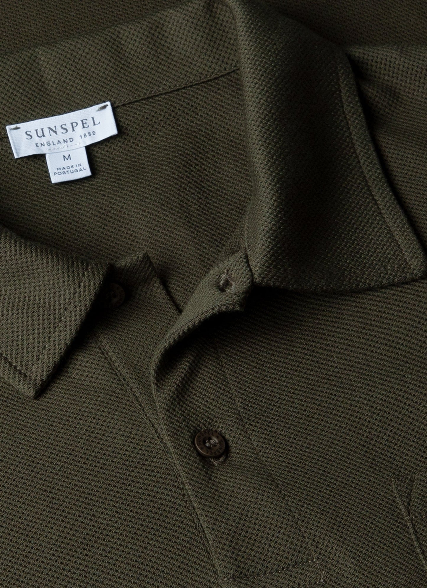 Mens Riviera Polo Shirt In Pine Green Mpol1026 Gnhz
