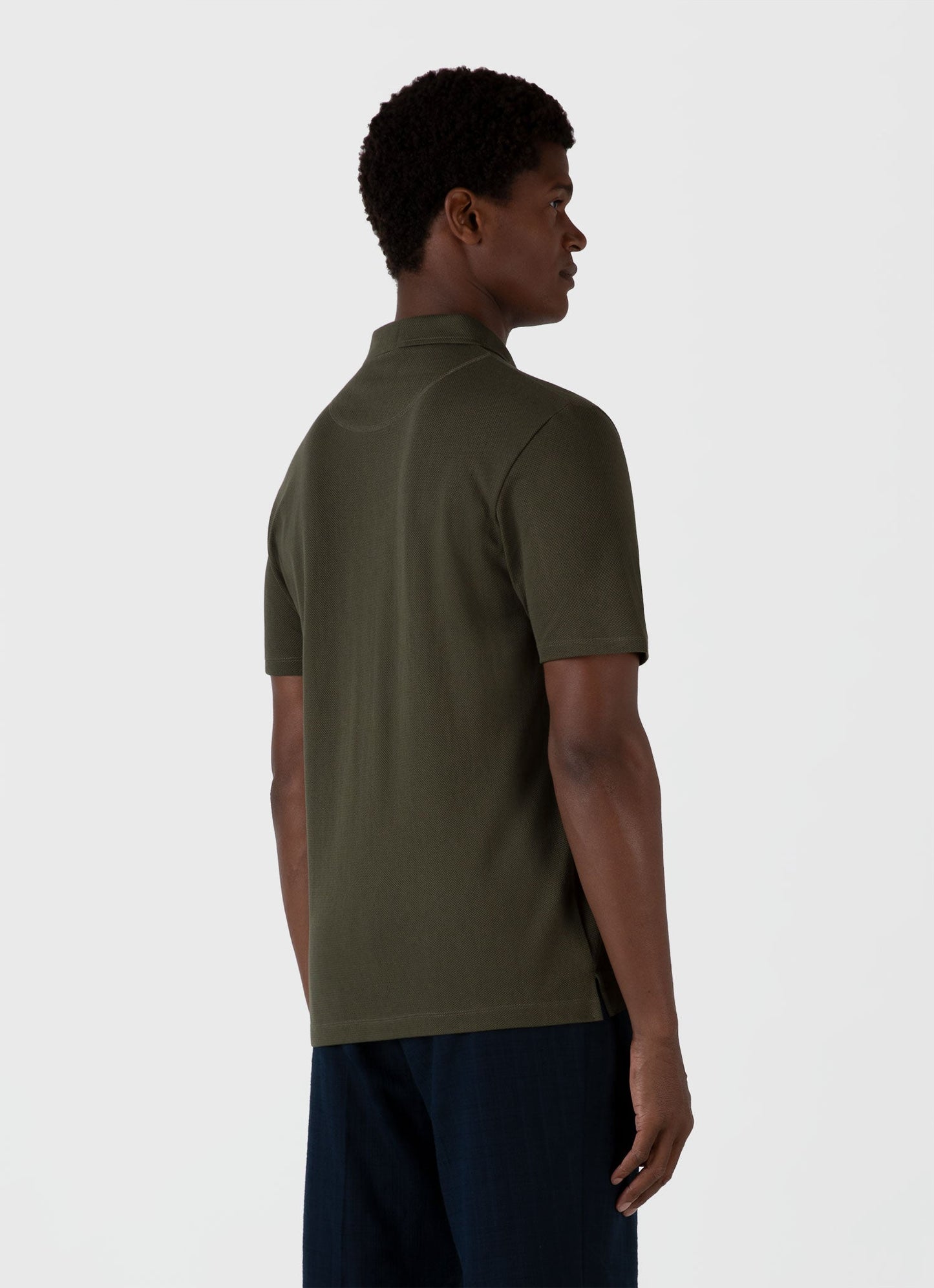 Mens Riviera Polo Shirt In Pine Green Mpol1026 Gnhz