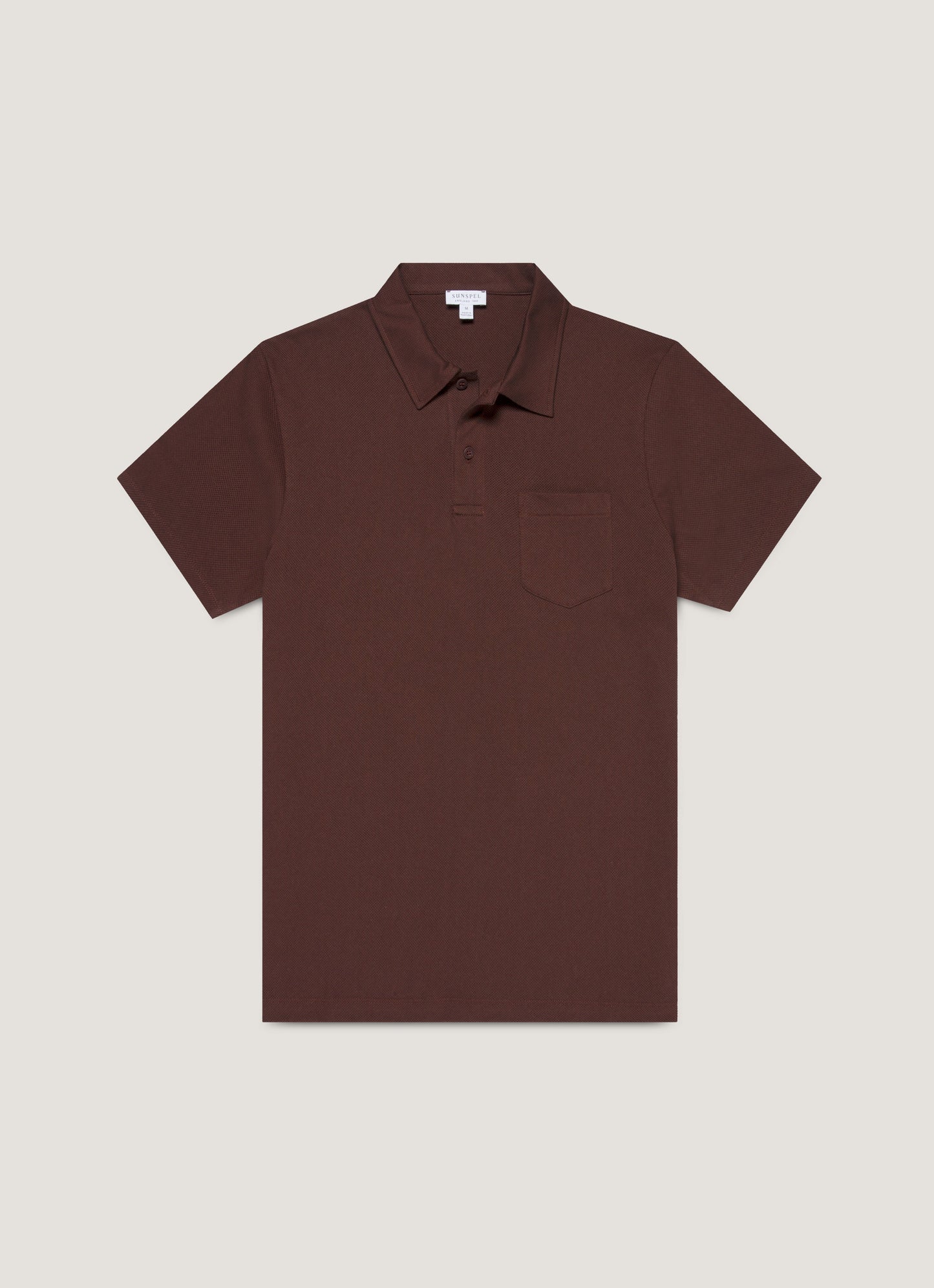 Mens Riviera Polo Shirt In Bakelite Mpol1026 Rdel