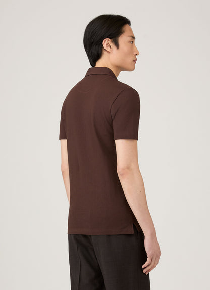 Mens Riviera Polo Shirt In Bakelite Mpol1026 Rdel