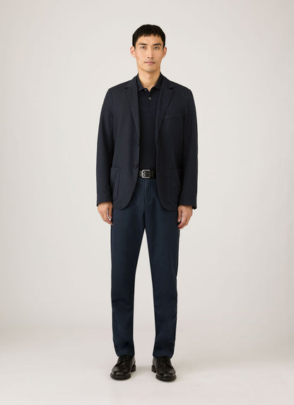 Mens Pique Polo Shirt In Midnight Navy Mpol1028 Buvn