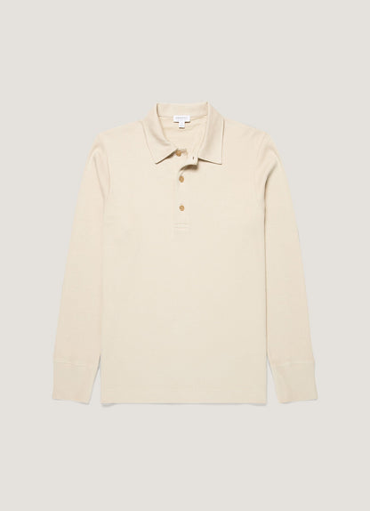 Men's Long Sleeve Cellulock Polo Shirt in Hazelwood