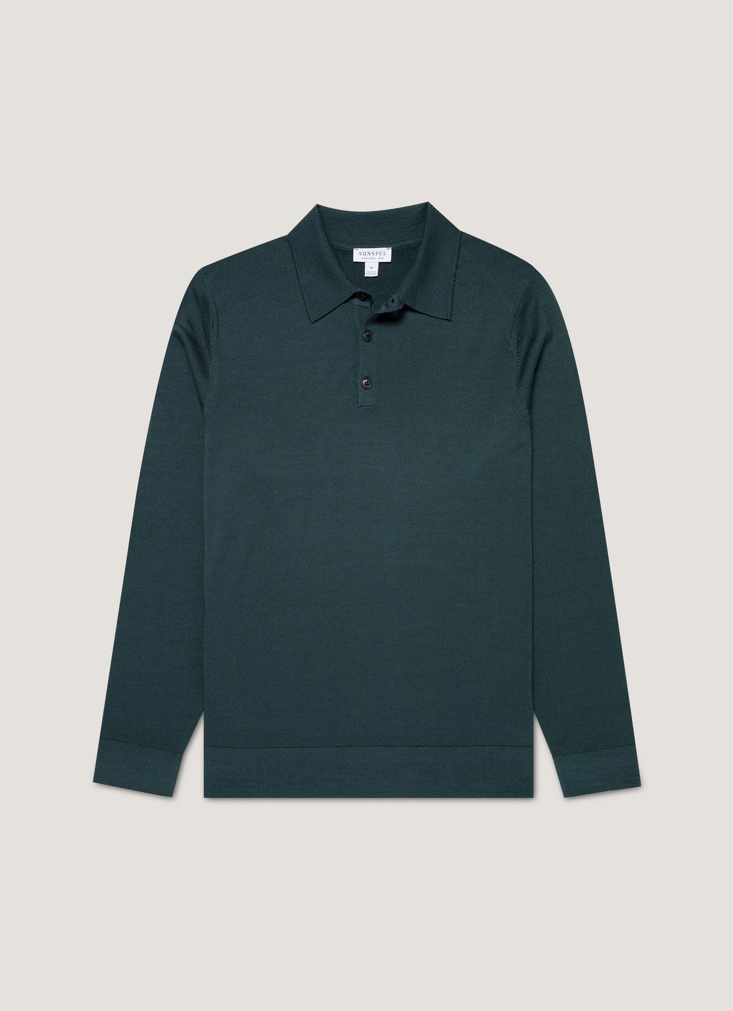 Mens Extrafine Merino Polo Shirt In Dark Petrol Mpol8092 Gnit