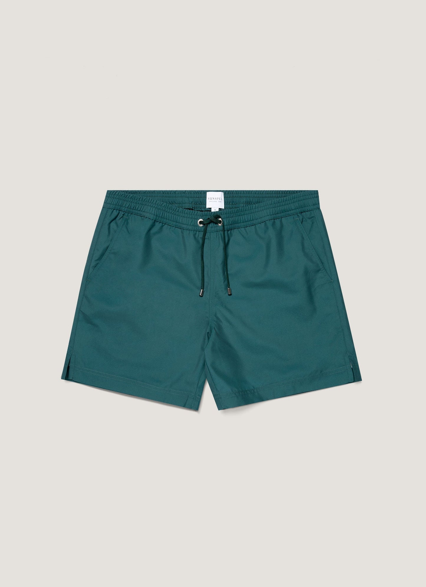 Mens Drawstring Swim Shorts In Forest Mshr3705 Gnjd
