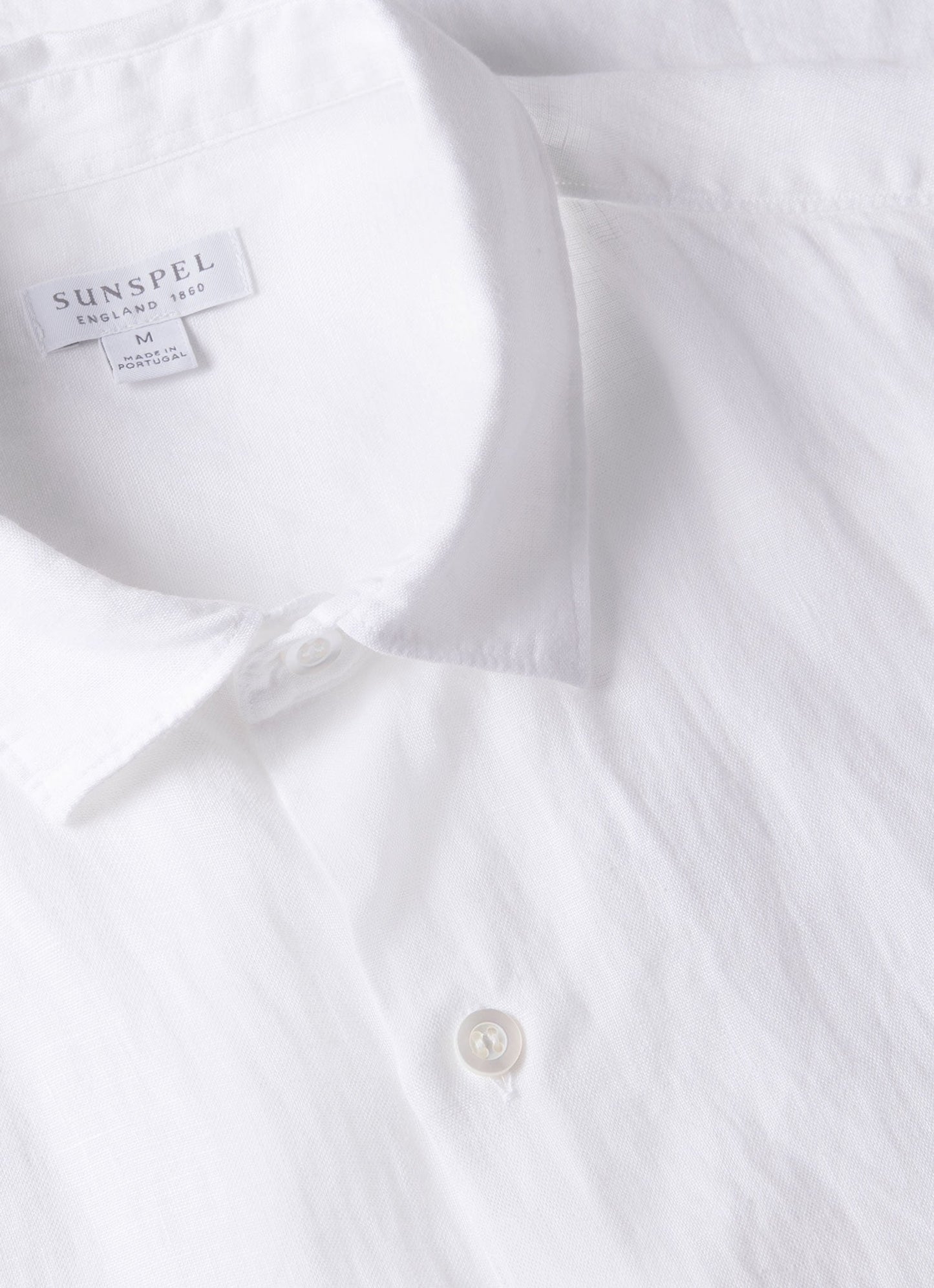 Mens Short Sleeve Linen Shirt In White Msht2119 Whaa