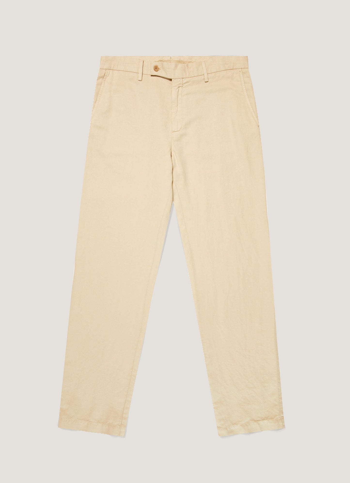 Mens Cotton Linen Trouser In Hazelwood Mtrs3136 Brgt