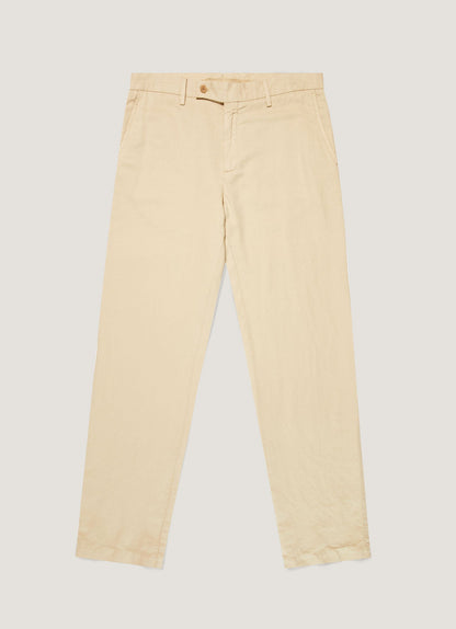 Mens Cotton Linen Trouser In Hazelwood Mtrs3136 Brgt