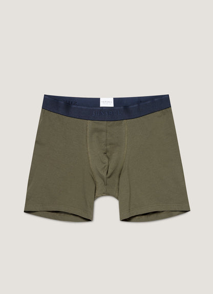 Mens Cotton Stretch Boxer Briefs In Khaki Mtru4614 Gngy