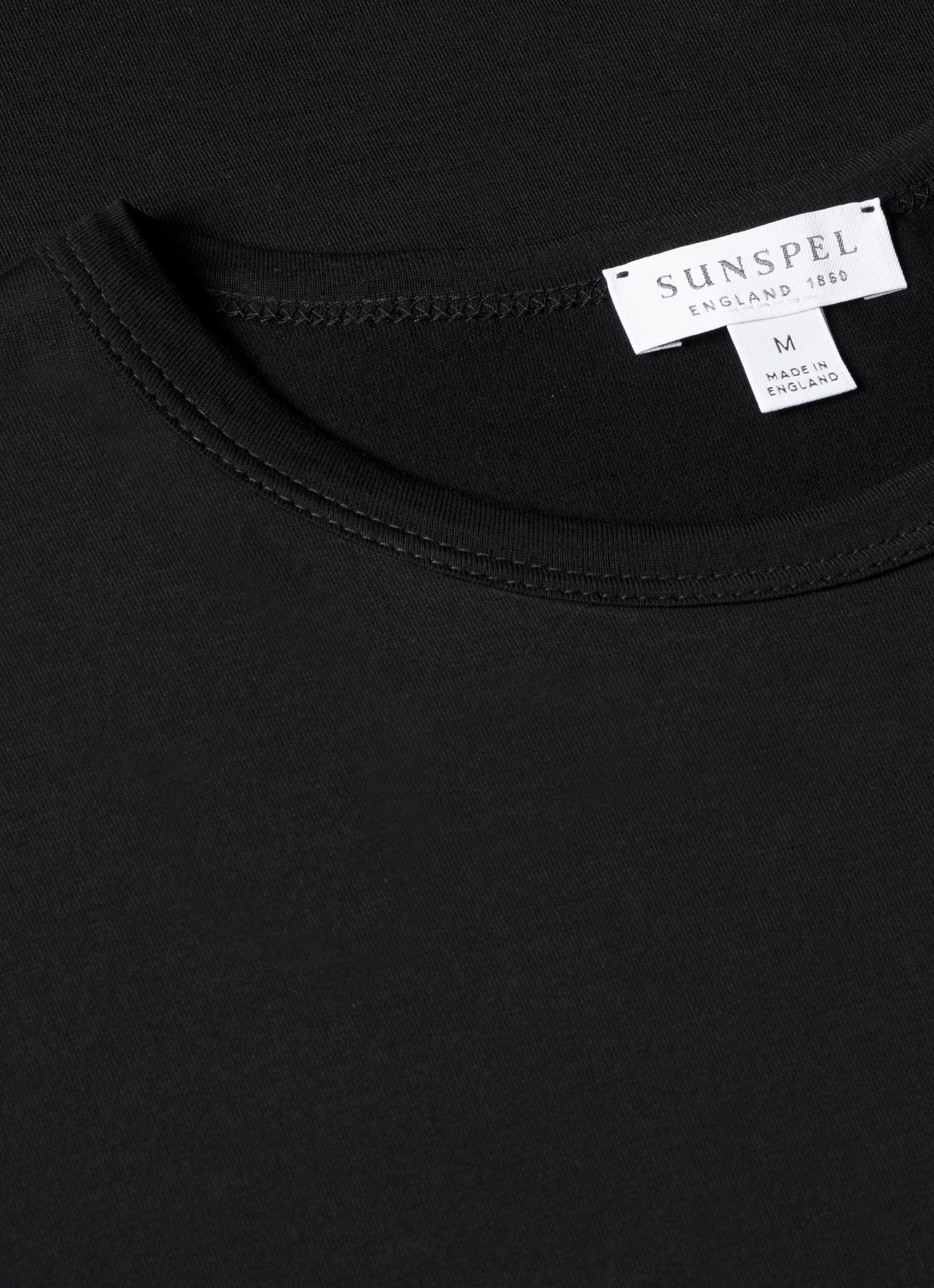 Mens Short Sleeve Crew Neck T Shirt Black