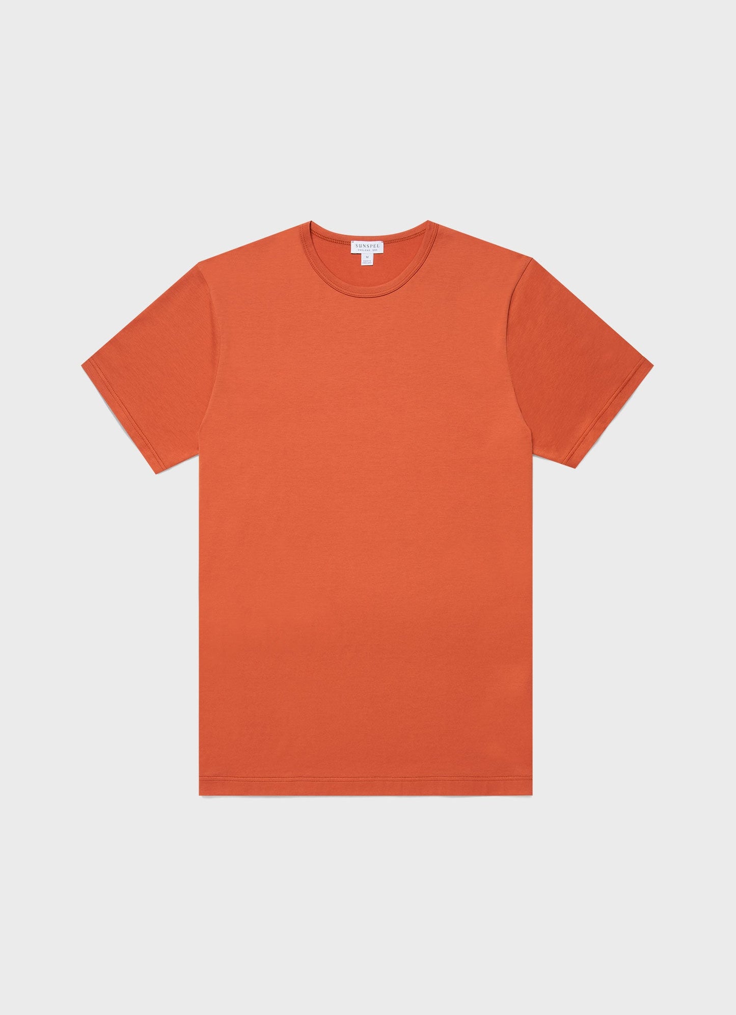 Mens Classic Tshirt In Burnt Sienna Mtsh0001 Orak