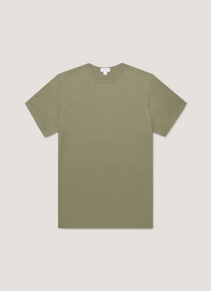 Mens Classic Tshirt In Sea Moss Mtsh0001 Gnim