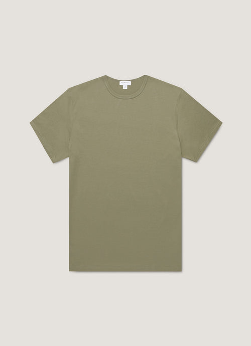 Mens Classic Tshirt In Sea Moss Mtsh0001 Gnim