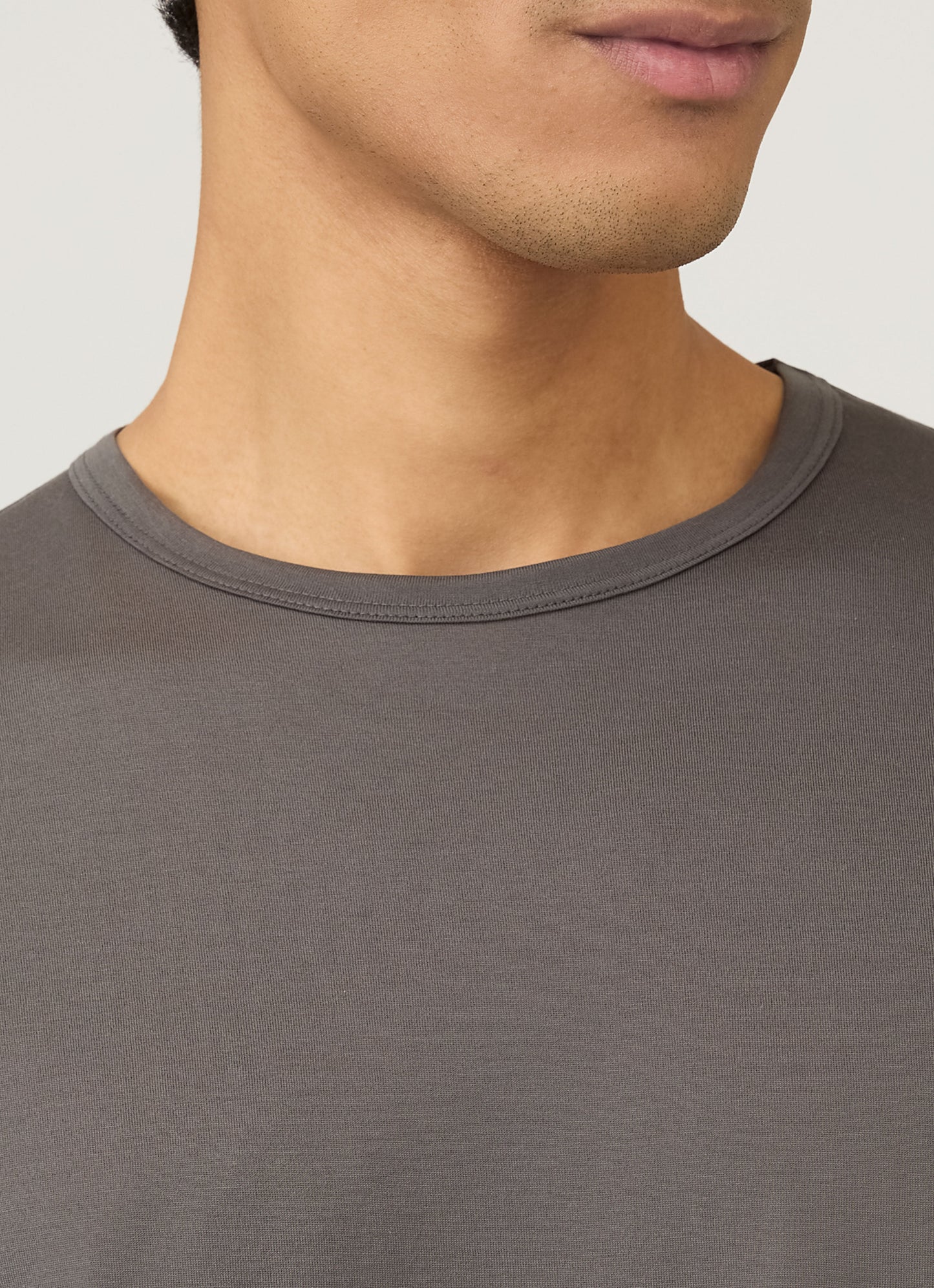 Mens Cotton Tshirt Charcoal Mtsh0001 Gyab