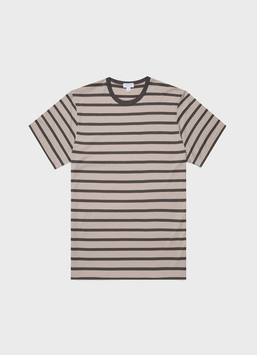 Mens Classic Tshirt In Ash Grey Charcoal Mtsh0001Brs Stms