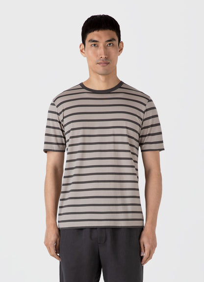 Mens Classic Tshirt In Ash Grey Charcoal Mtsh0001Brs Stms